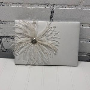 Wedding Guestbook - White Rhinestone (New)